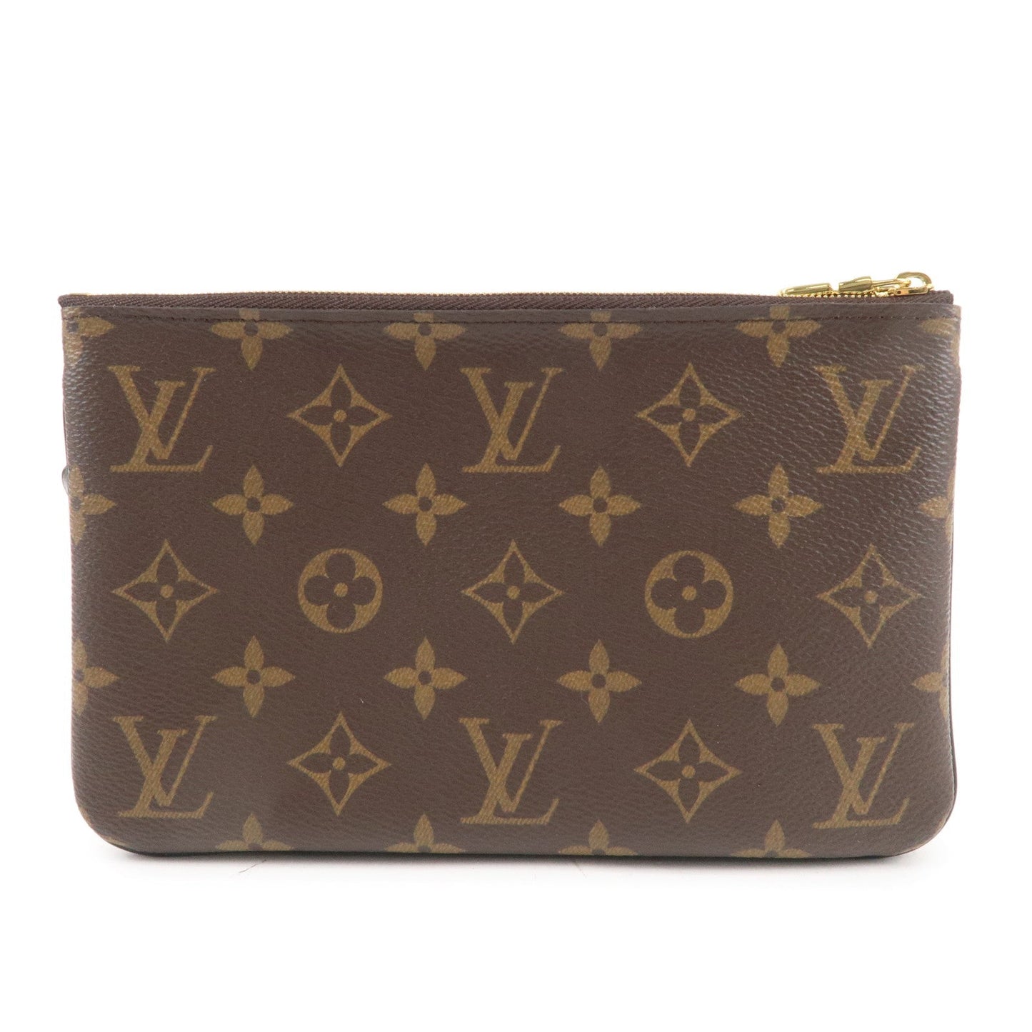 Louis Vuitton Monogram Reverse Pochette Double Zip 2Way Bag