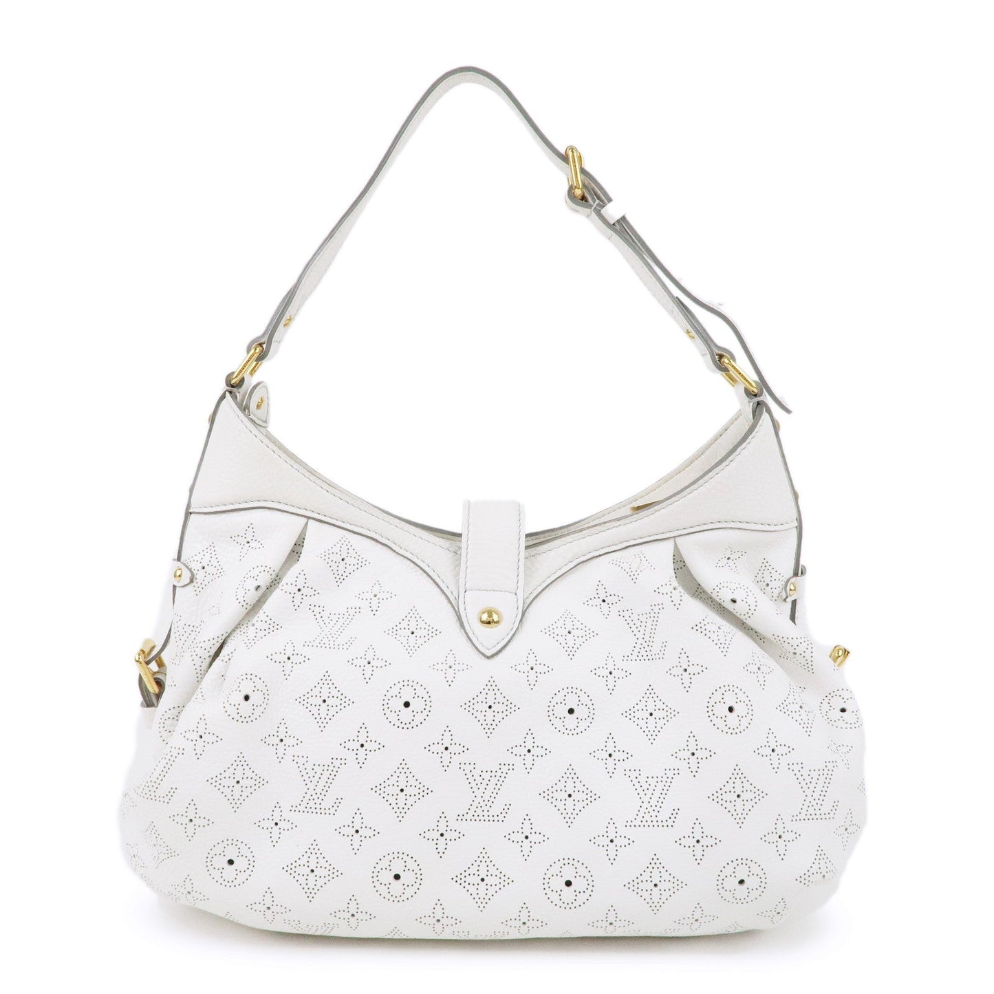 Louis Vuitton Monogram Mahina XS Shoulder Bag Blanc White