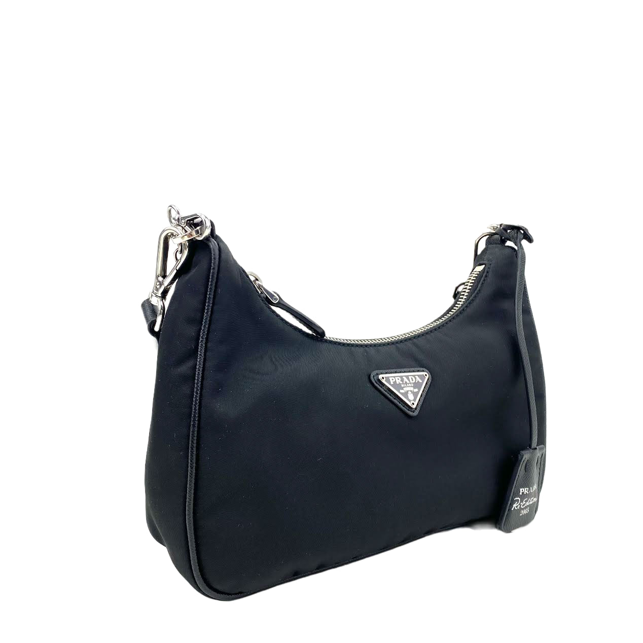 Prada Re Edition Crossbody Black Nylon