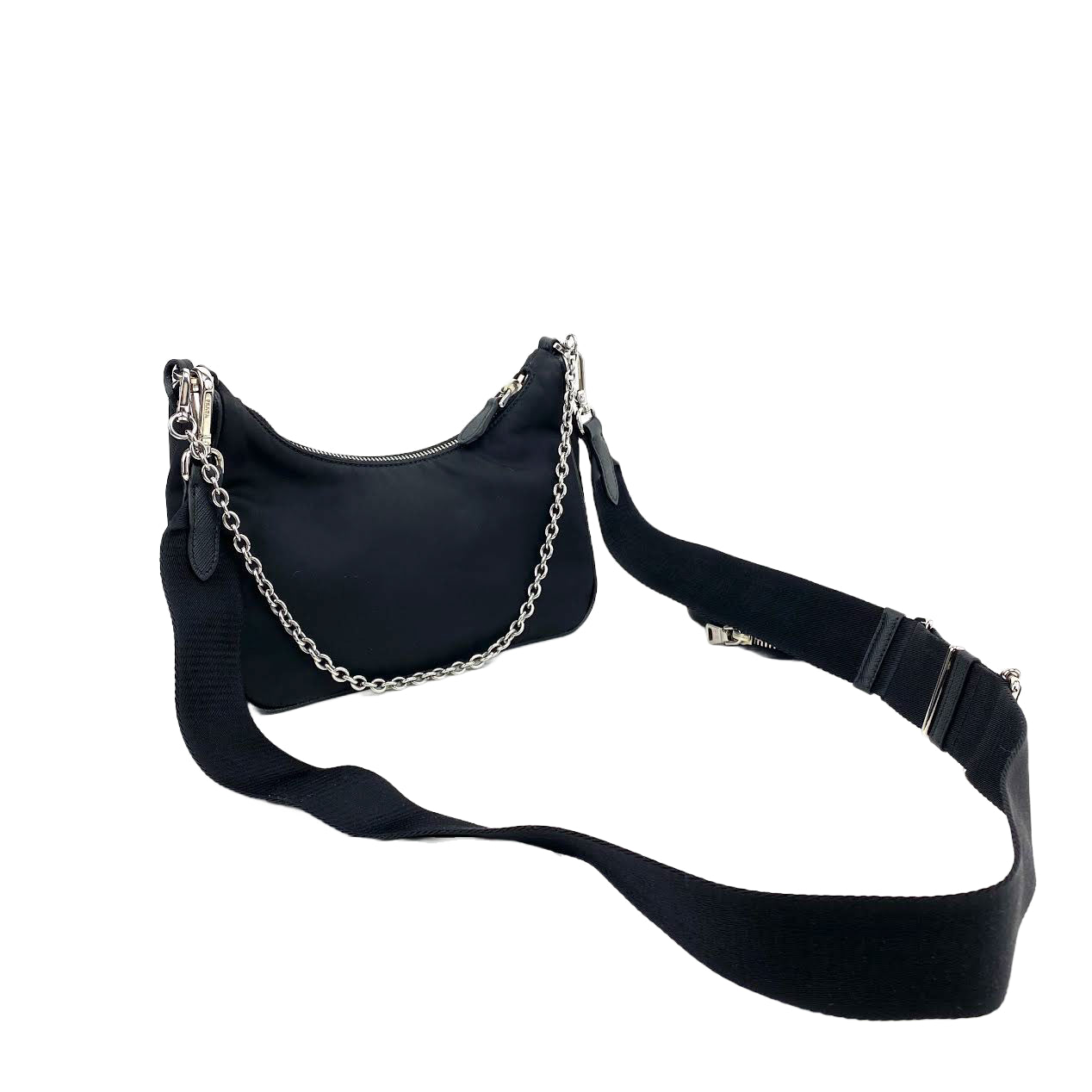 Prada Re Edition Crossbody Black Nylon