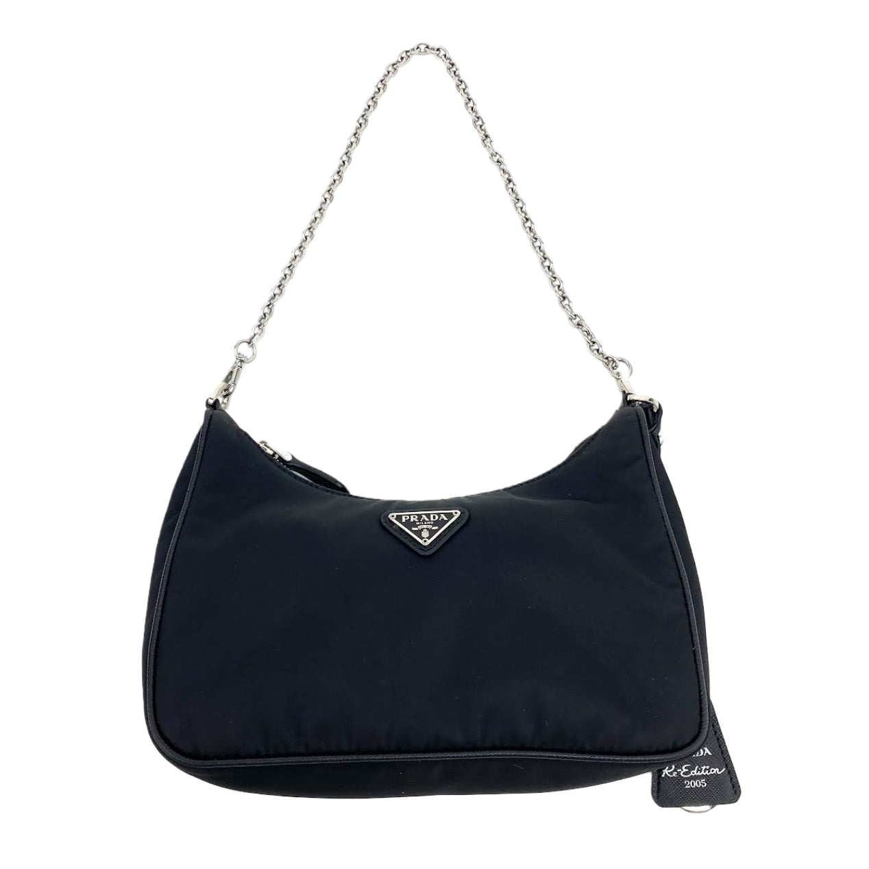 Prada Re Edition Crossbody Black Nylon