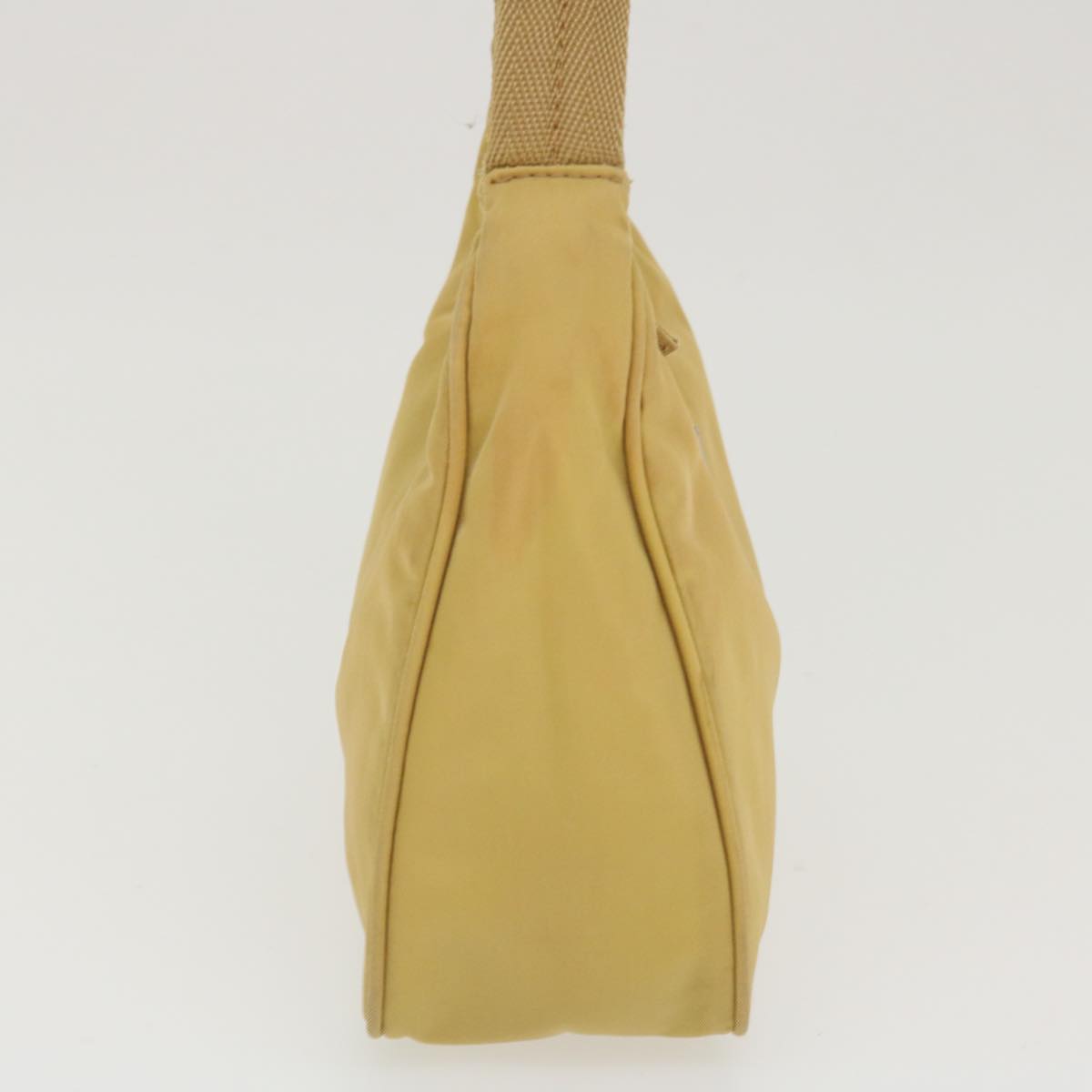 Prada Hand Bag Nylon Beige