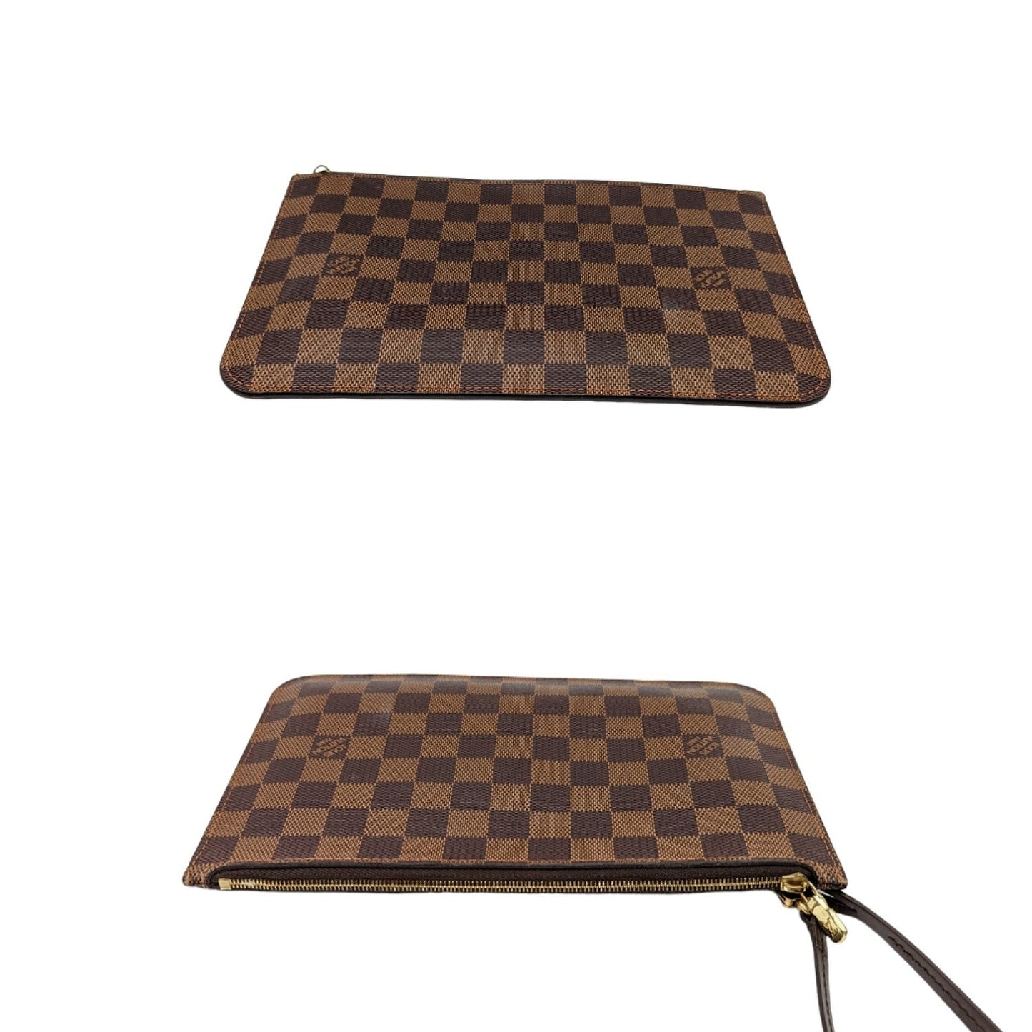 Louis Vuitton Damier Ebene Neverfull MM GM Pochette Wristlet Tote