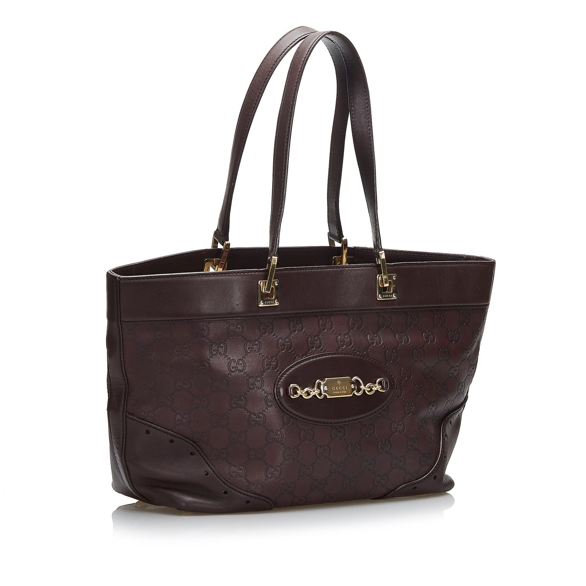Gucci Leather Tote