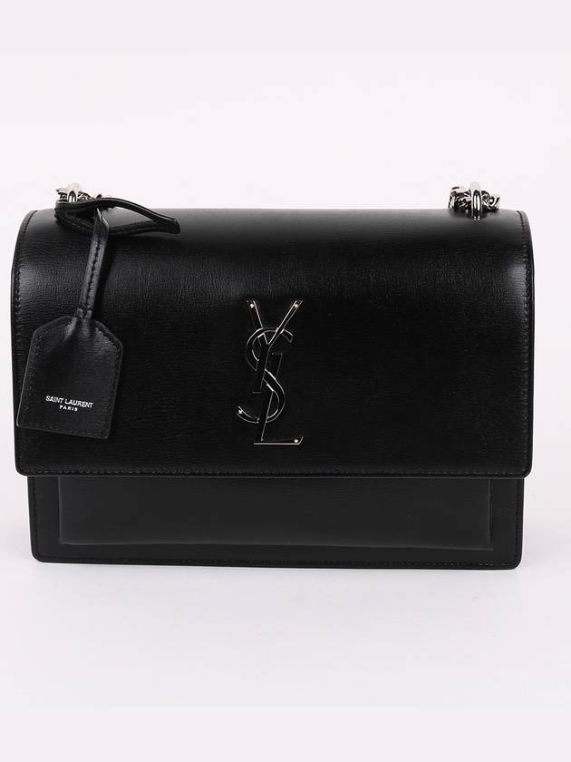 Luxury Saint Laurent Trending 2025 Sunset YSL medium chain shoulder bag 442906