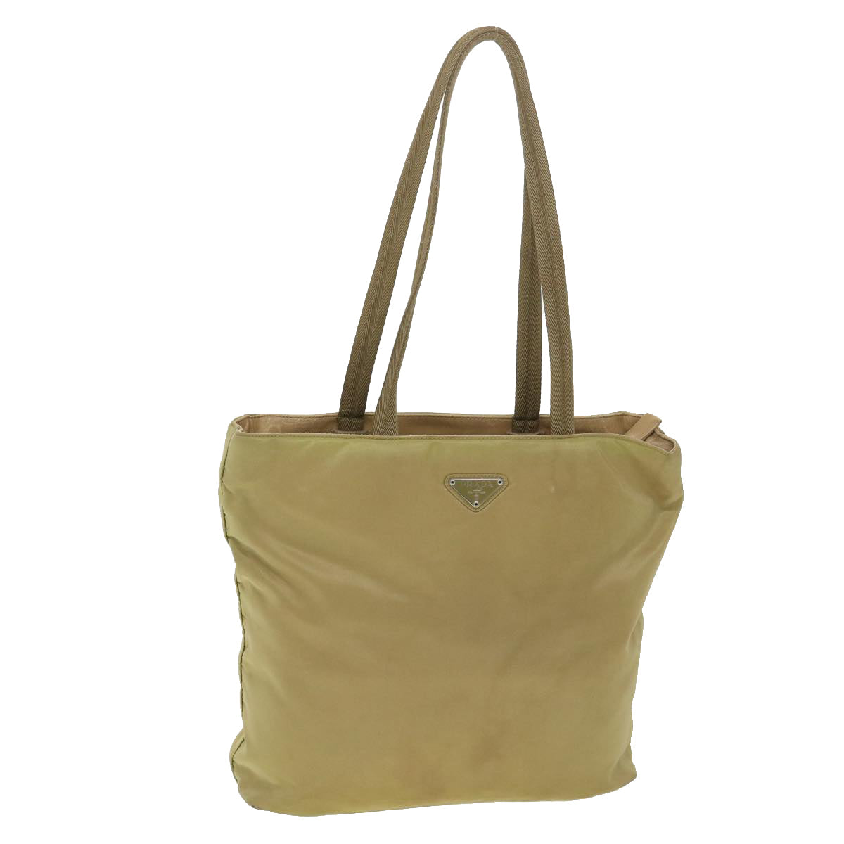 Prada Shoulder Bag Nylon Khaki