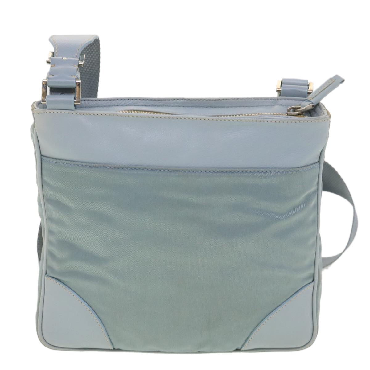 Prada Shoulder Bag Nylon Light Blue