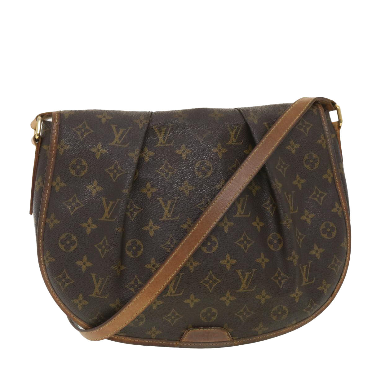 LOUIS VUITTON Monogram Menilmontant MM Shoulder Bag LV