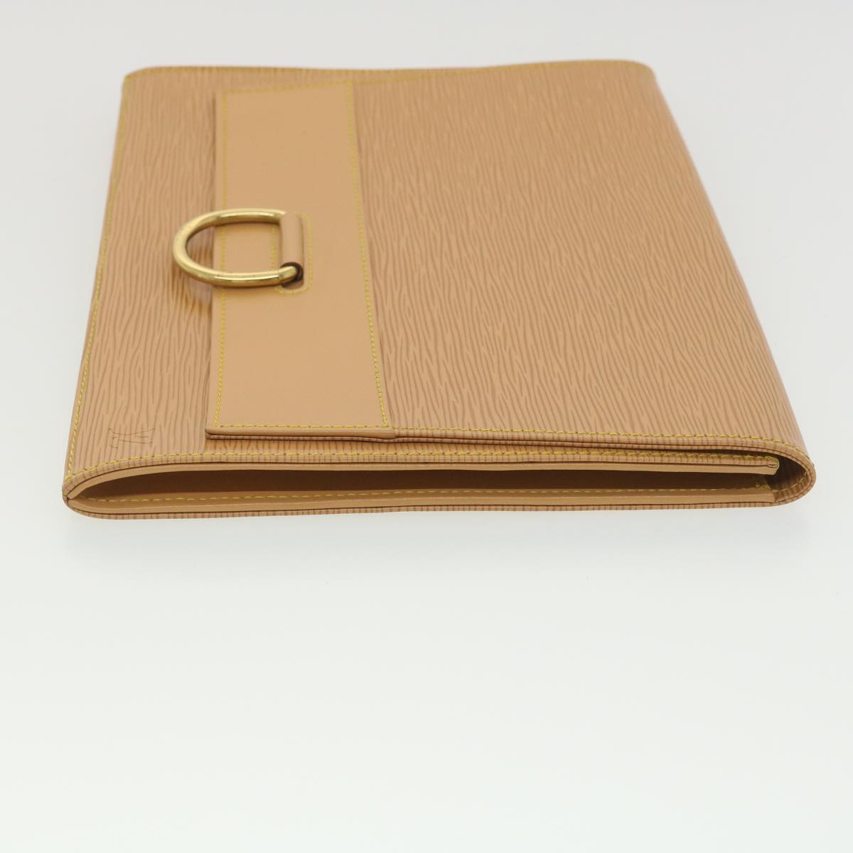 LOUIS VUITTON Epi Jena Clutch Bag Zipangu Gold M52726 LV 38518