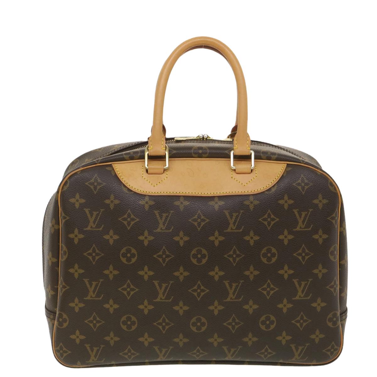 LOUIS VUITTON Monogram Deauville Hand Bag M47270 LV 38636