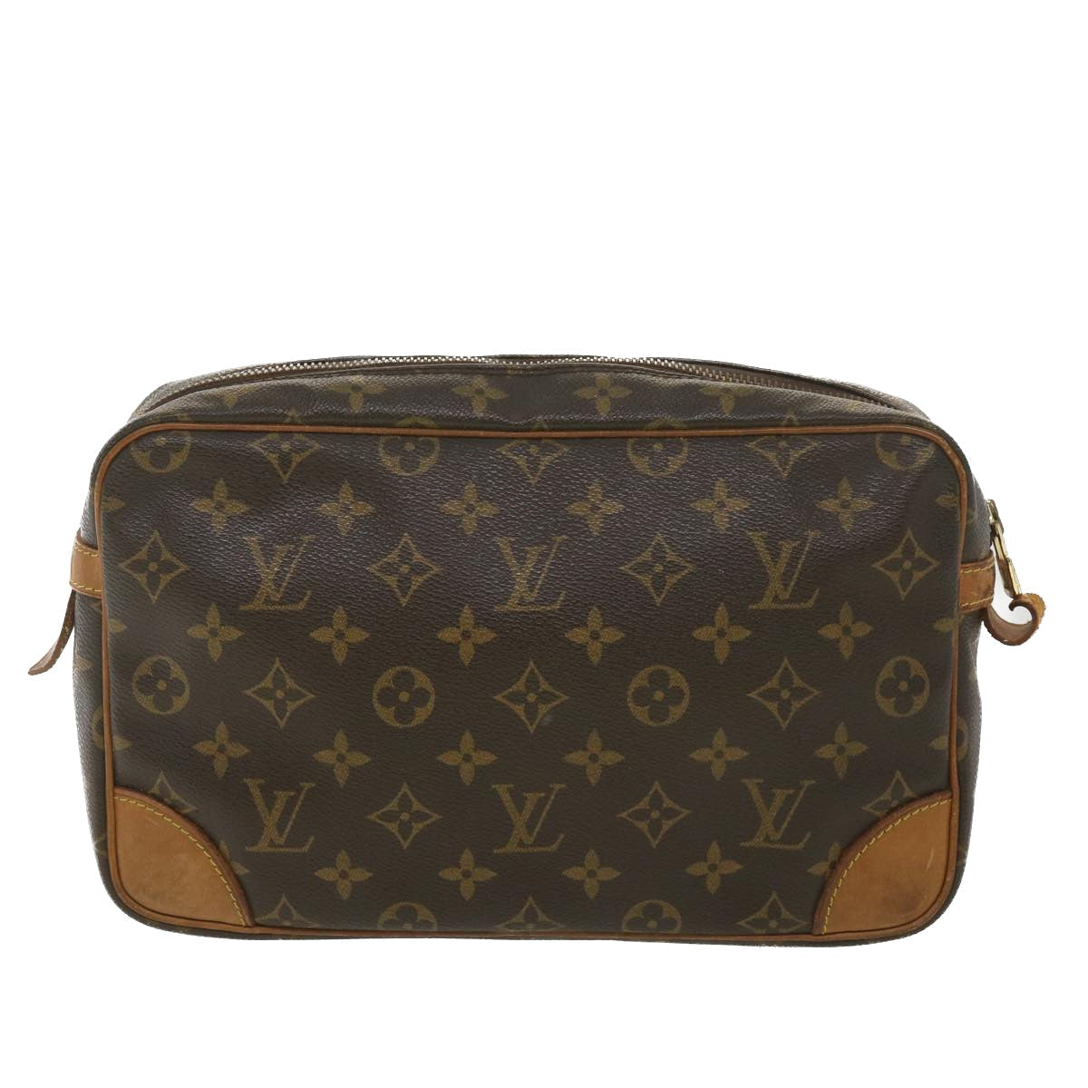 LOUIS VUITTON Monogram Compiegne 28 Clutch Bag LV