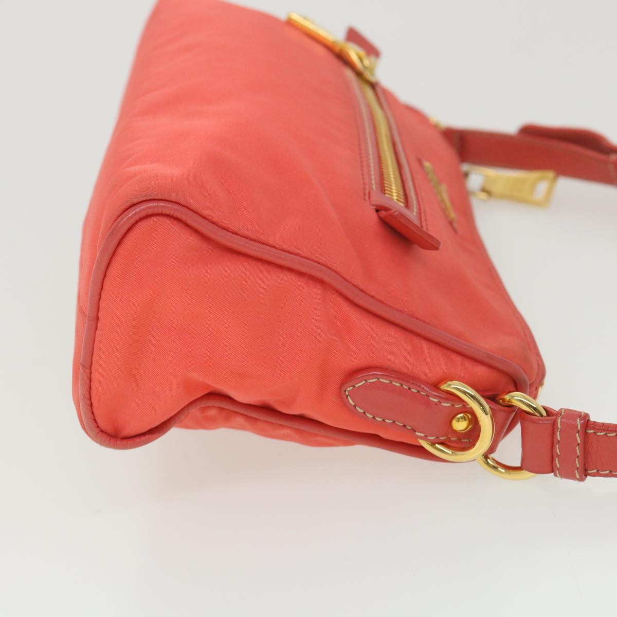 Prada Shoulder Bag Nylon Orange