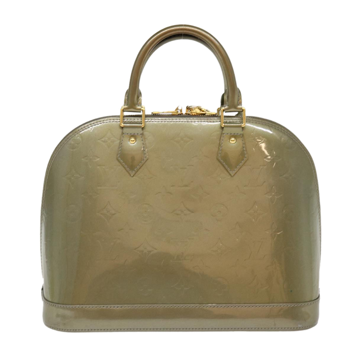 LOUIS VUITTON Epi Alma PM Hand Bag Gris Art Deco M91613 LV 38809
