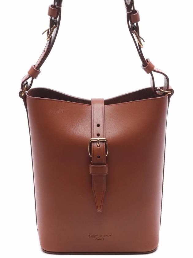 Luxury Saint Laurent Trending 2025 Mini Bucket Bag Brown