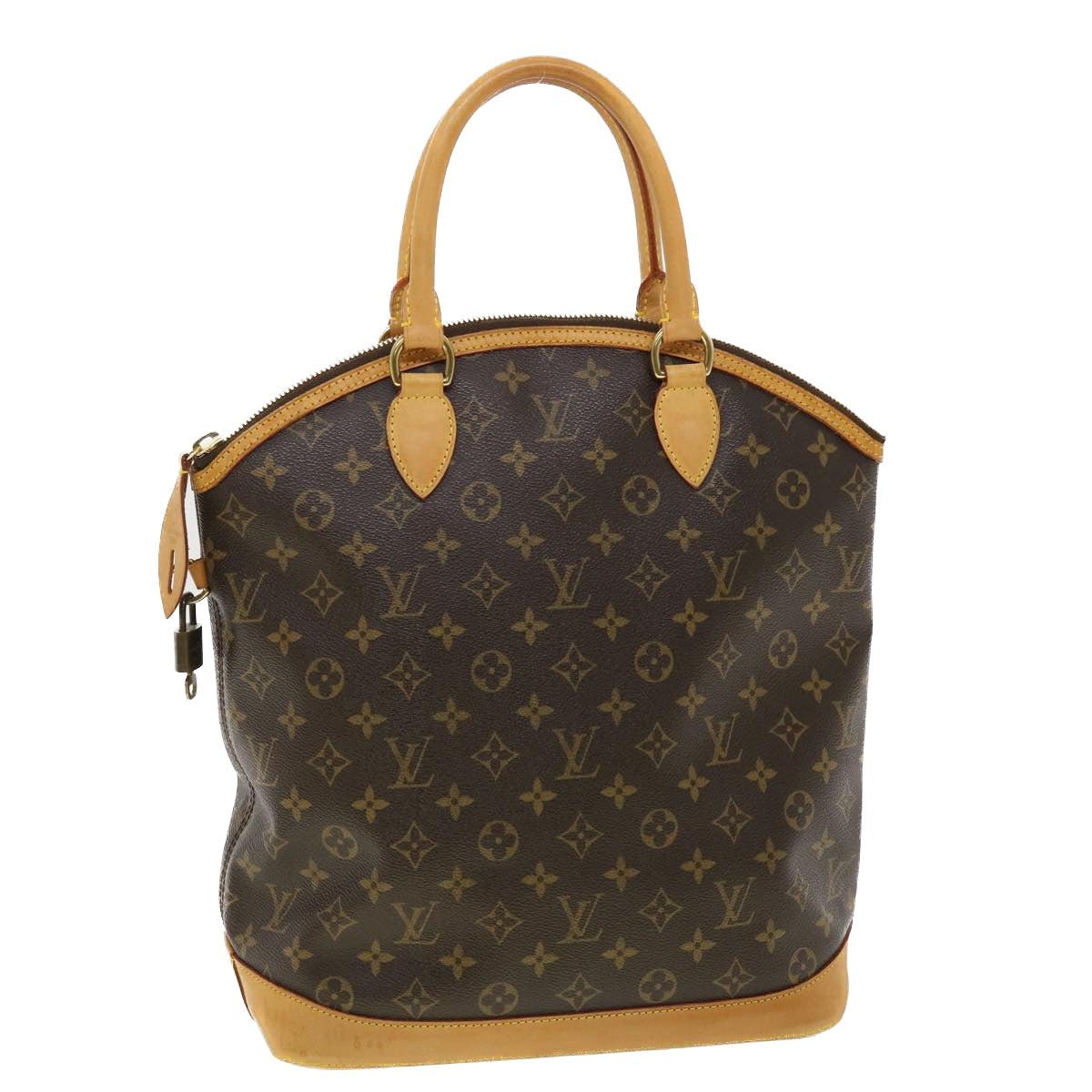 LOUIS VUITTON Monogram Lockit Vertical Hand Bag M40103 LV 39350
