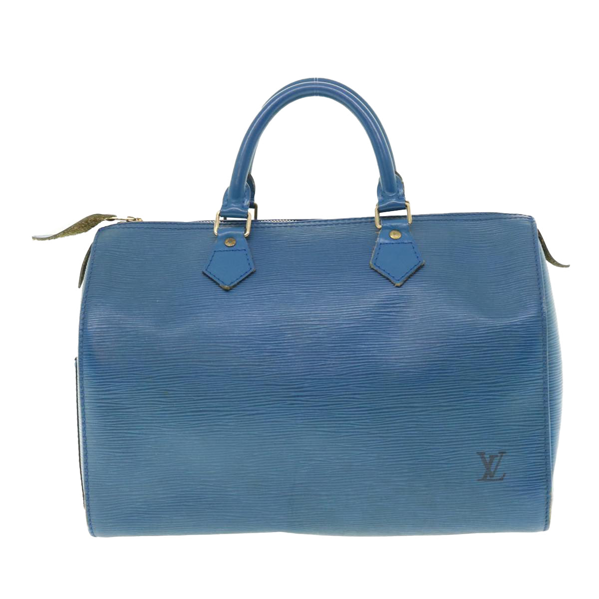 LOUIS VUITTON Epi 30 Hand Bag Toledo Blue M43005 LV 39413