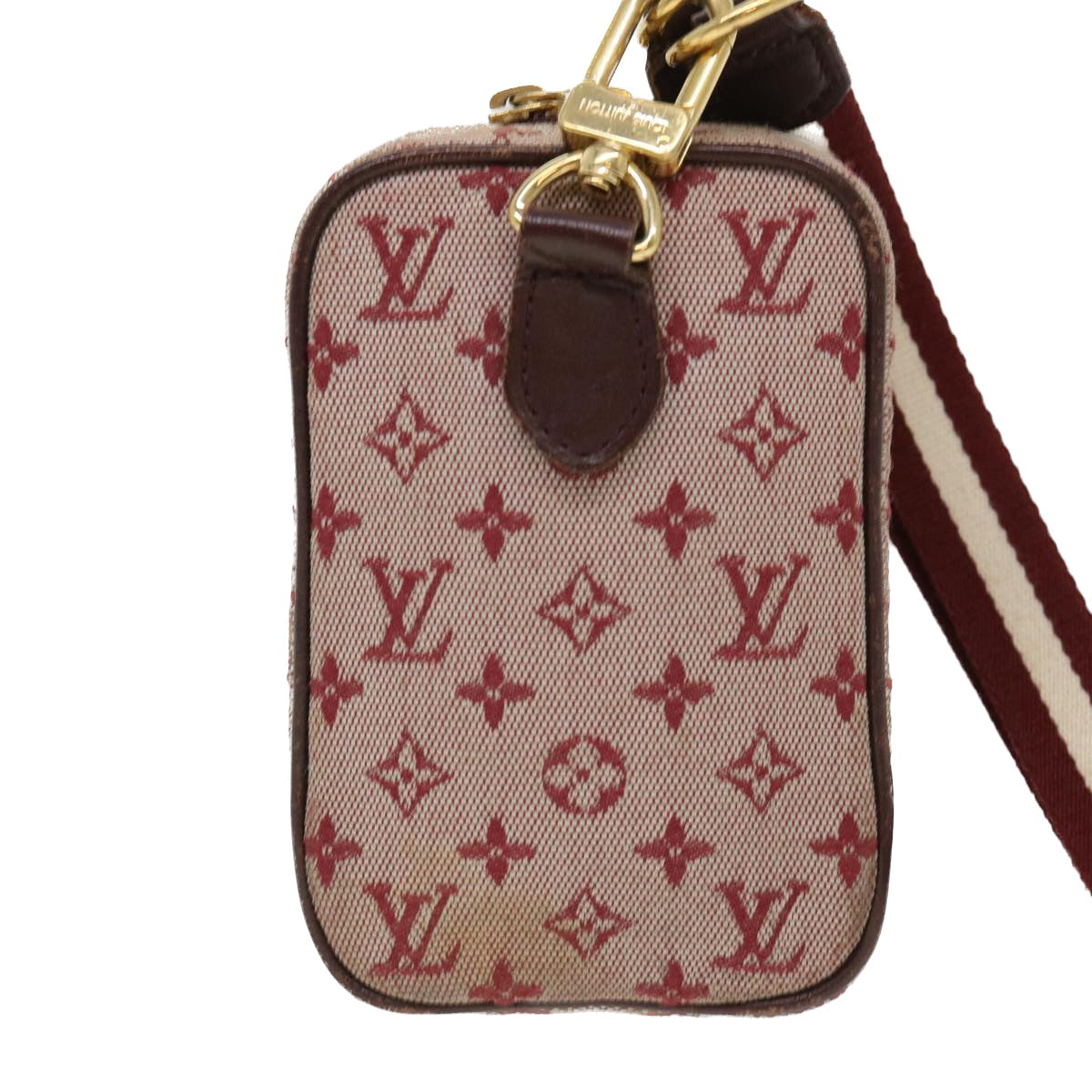 LOUIS VUITTON Monogram Mini Housse Digital Pouch Red M60001 LV 39585