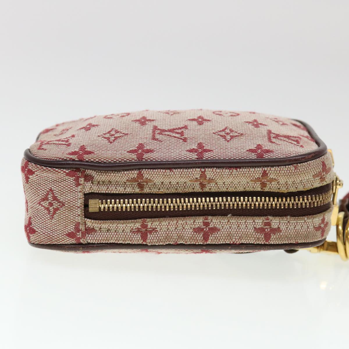 LOUIS VUITTON Monogram Mini Housse Digital Pouch Red M60001 LV 39585