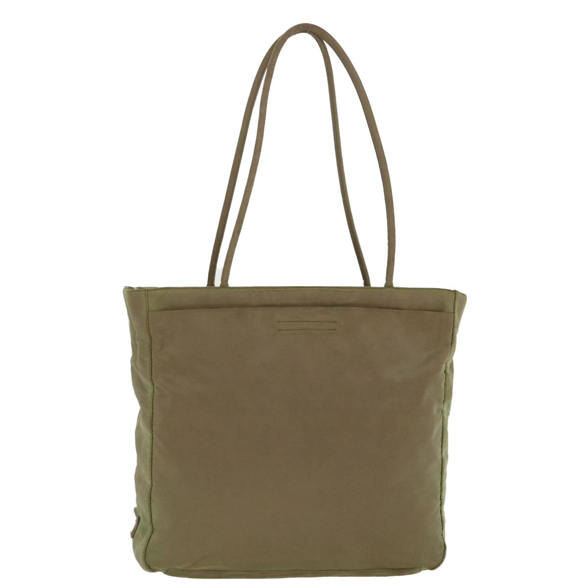 Prada Shoulder Bag Nylon Khaki