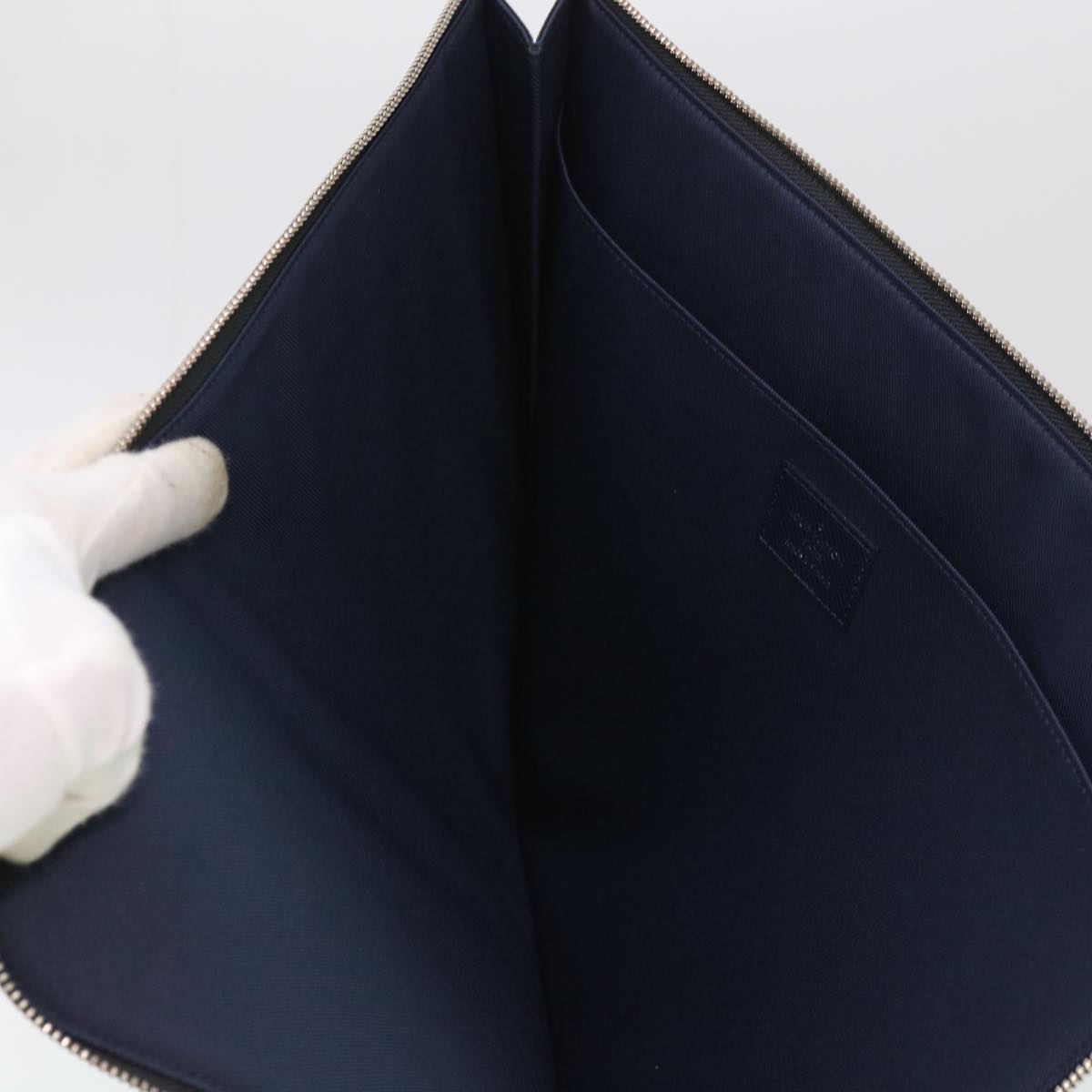 LOUIS VUITTON Monogram Cobalt Pochette Jules GM Clutch Bag M61679 LV 39631A