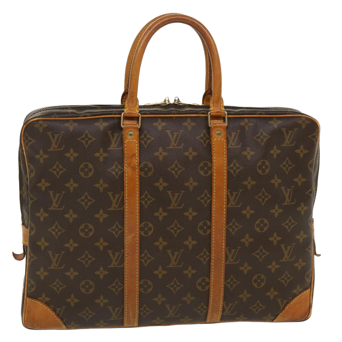 LOUIS VUITTON Monogram Porte Documents Voyage Business Bag M53361 LV 39764