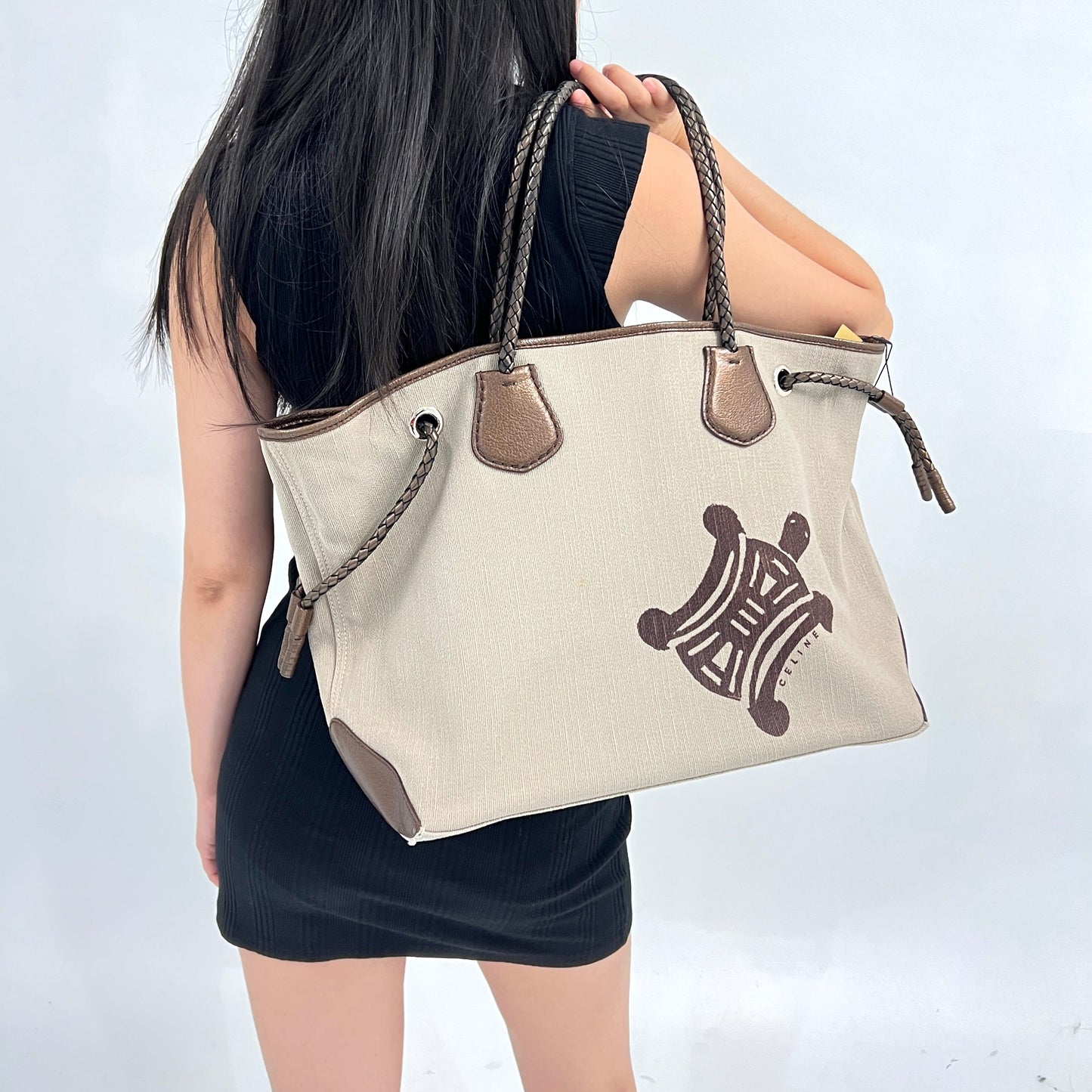 Celine Big Logo Tote