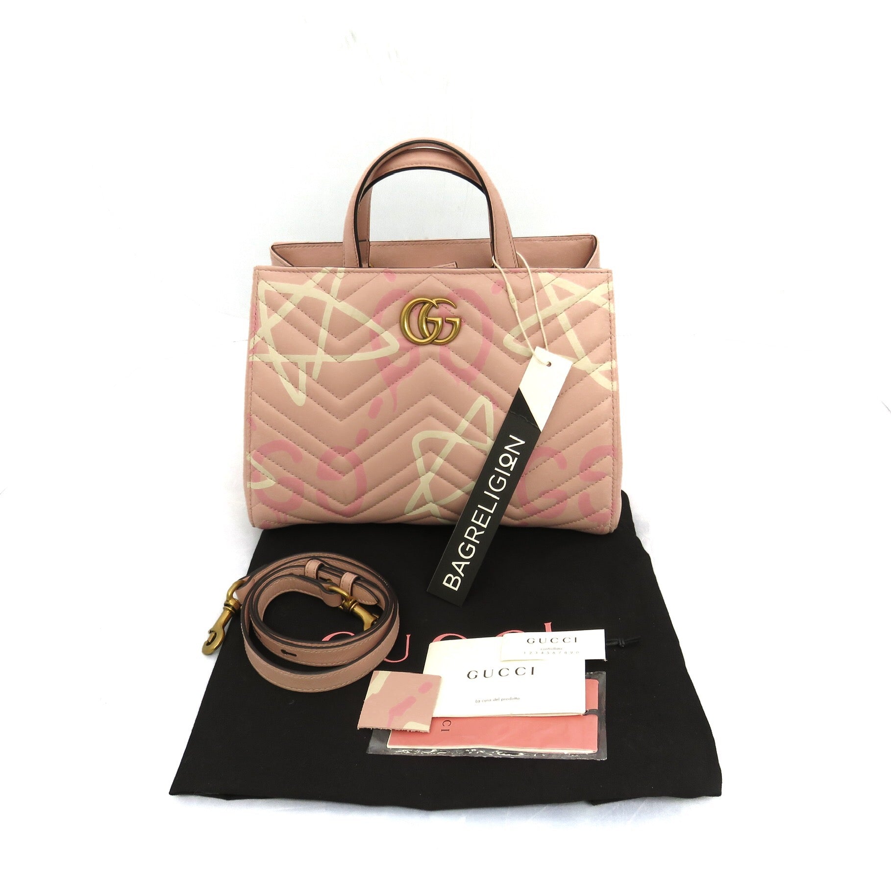 Gucci Leather Top Handle Tote