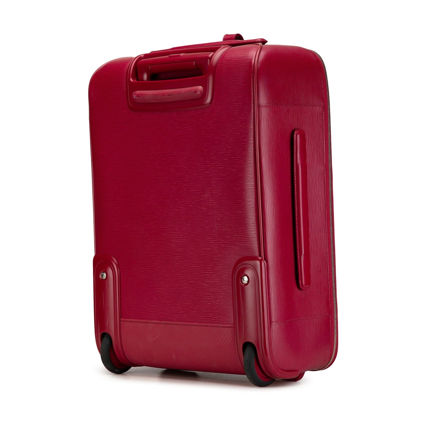 Red Louis Vuitton Epi Pegase 55 Travel Bag