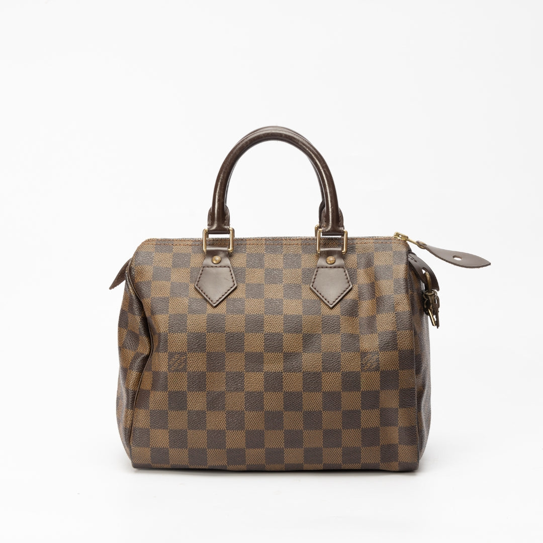 Louis Vuitton Damier Ebene Canvas 25 Bag