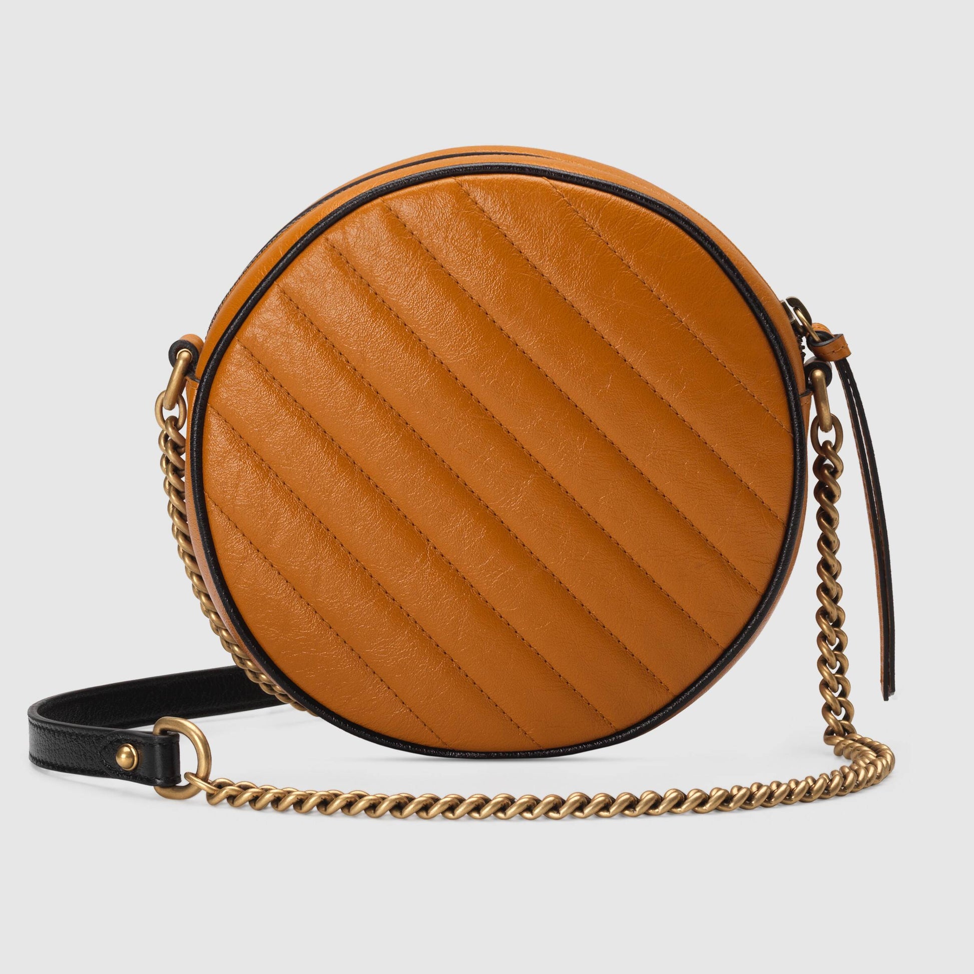 Gucci Monogram Twist Quilted Chain Crossbody