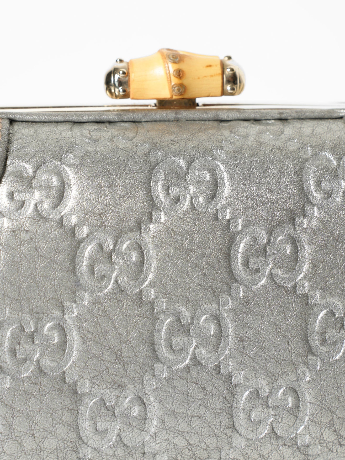 Gucci Lou Leather Clutch
