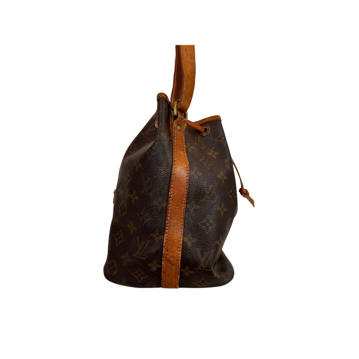Louis Vuitton Petit Noe Monogram Canvas Handbag