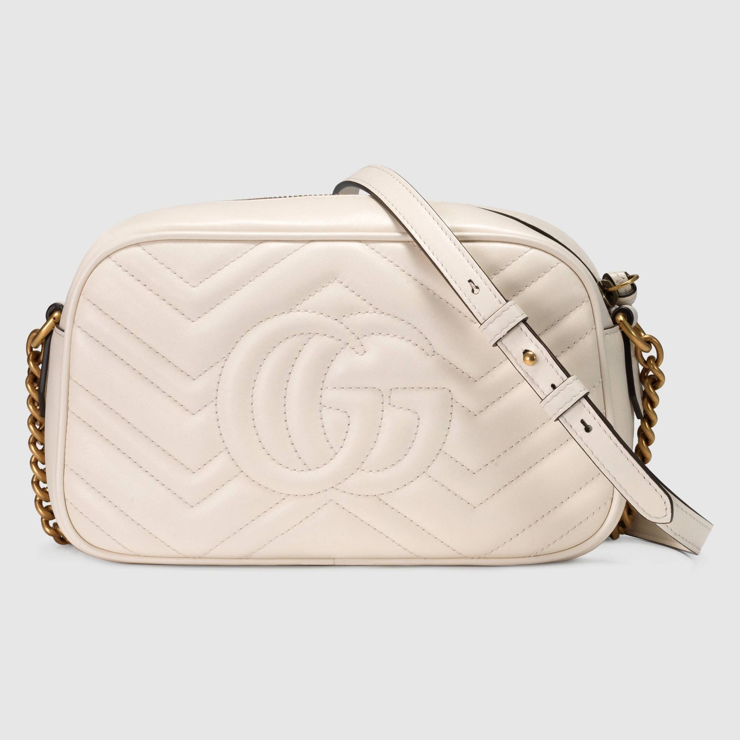Gucci Monogram Chain Leather Crossbody
