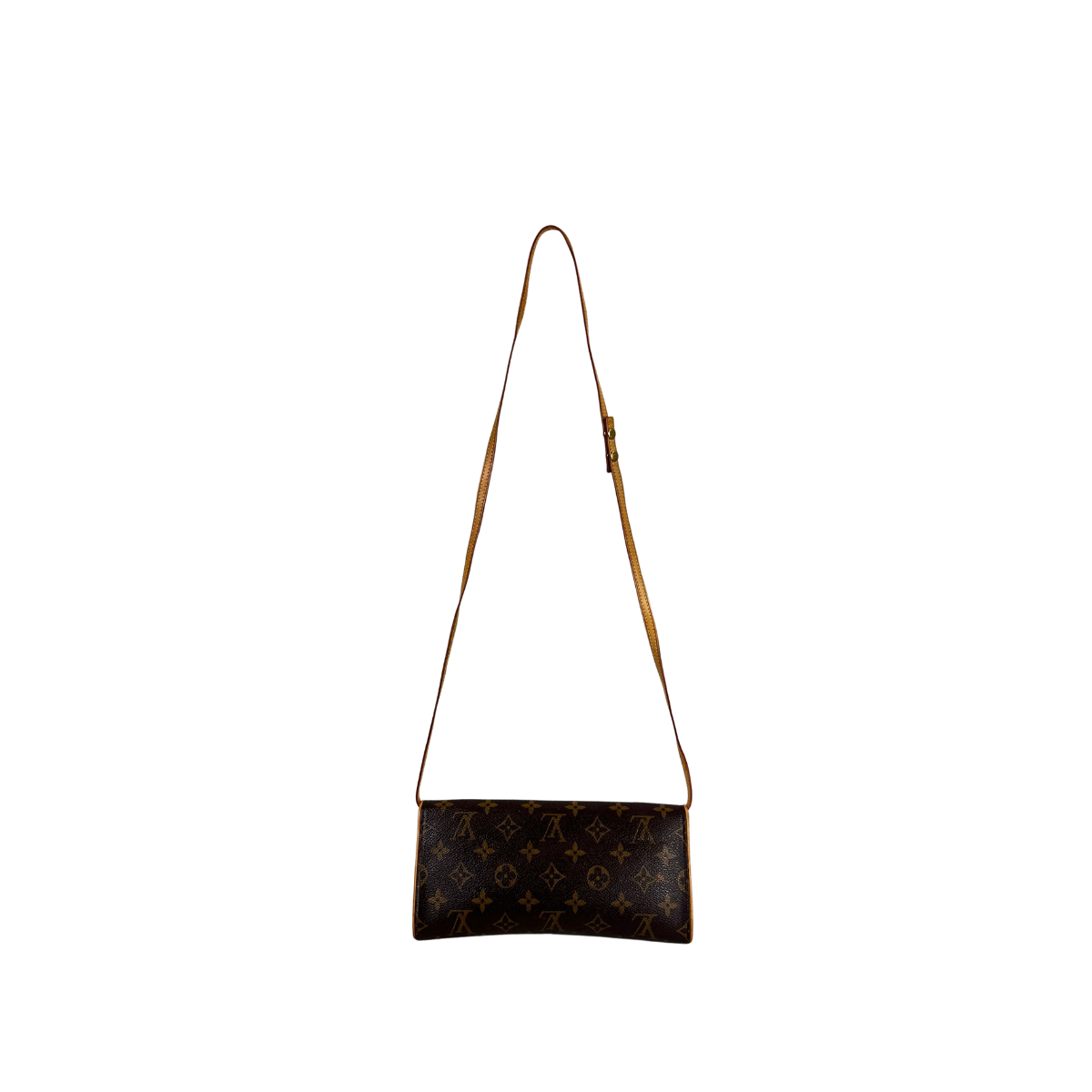 Louis Vuitton Pochette Twin GM Monogram Canvas Clutch