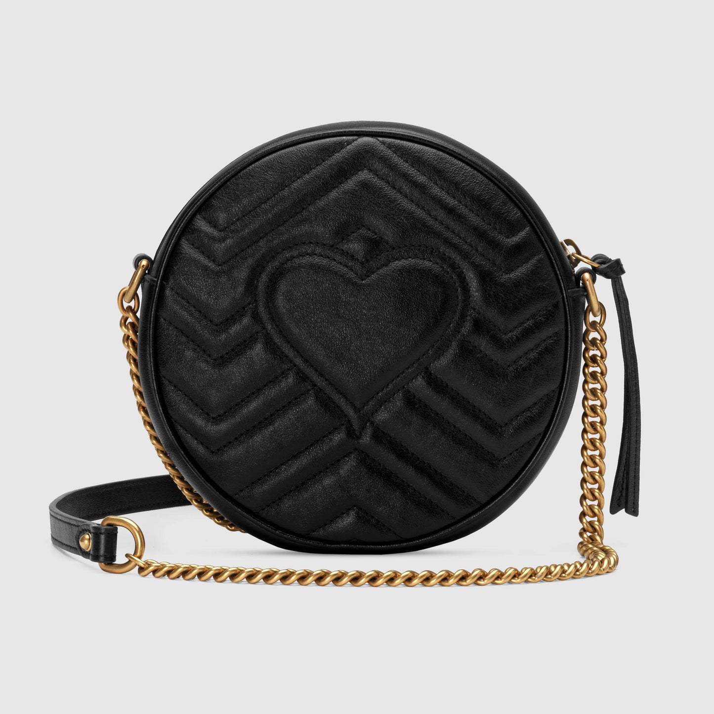 Gucci Monogram Twist Quilted Chain Crossbody