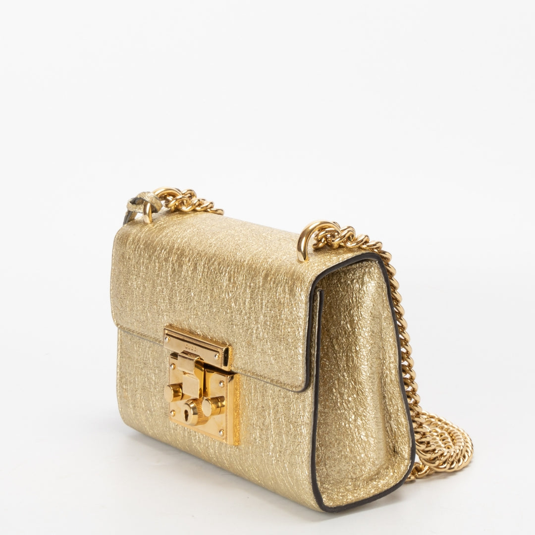 Gucci Chain Leather Shoulder Bag