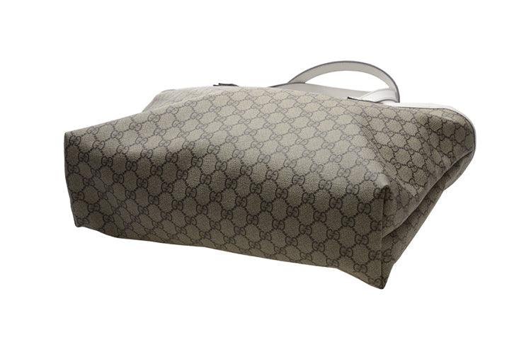 Gucci Leather Canvas Tote