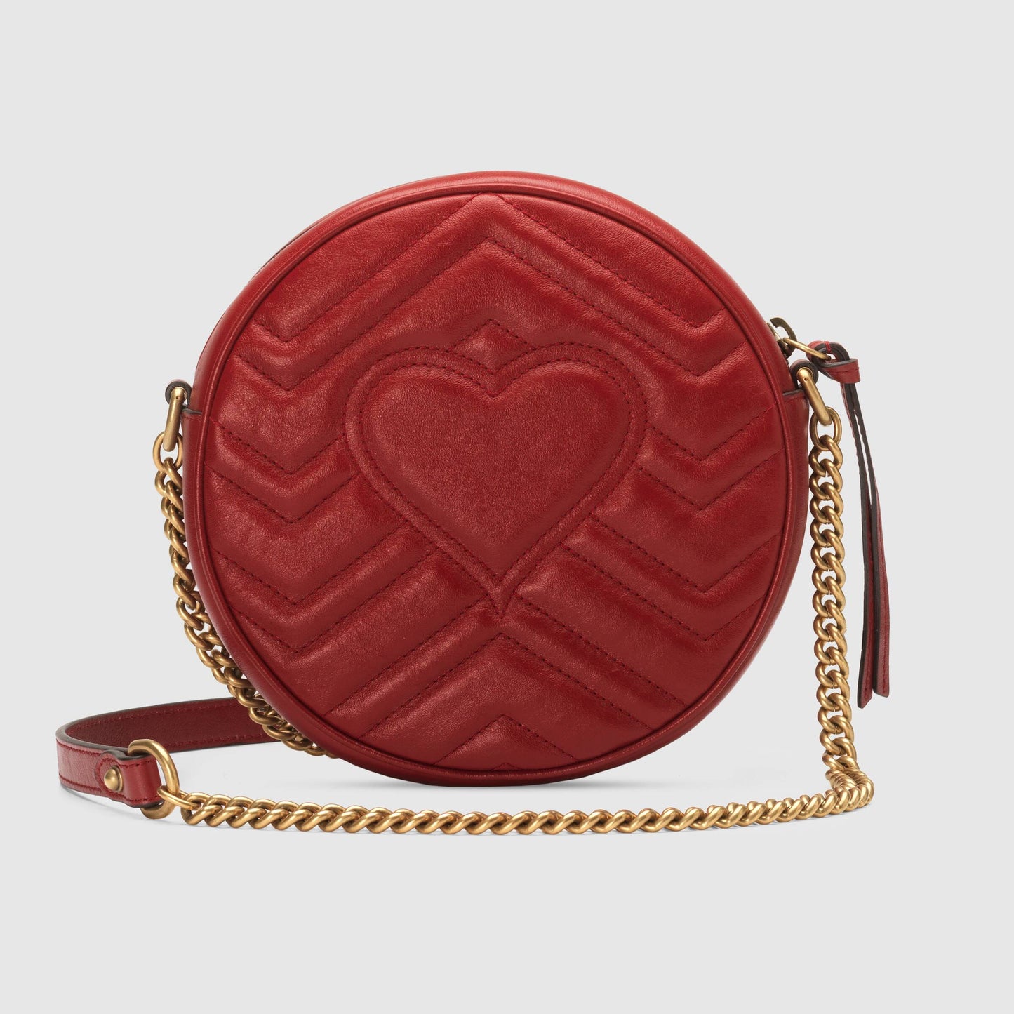 Gucci Monogram Twist Quilted Chain Crossbody