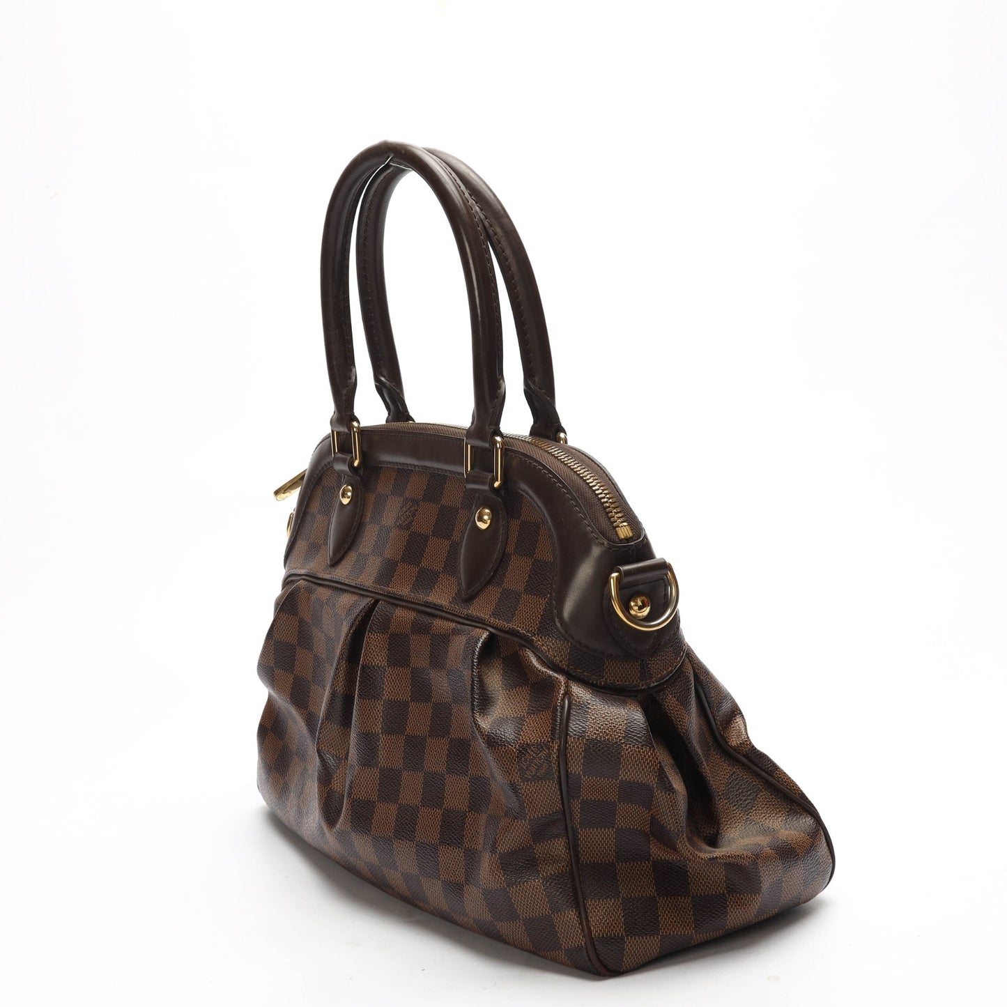 Louis Vuitton Trevi Damier Ebene Satchel Bag