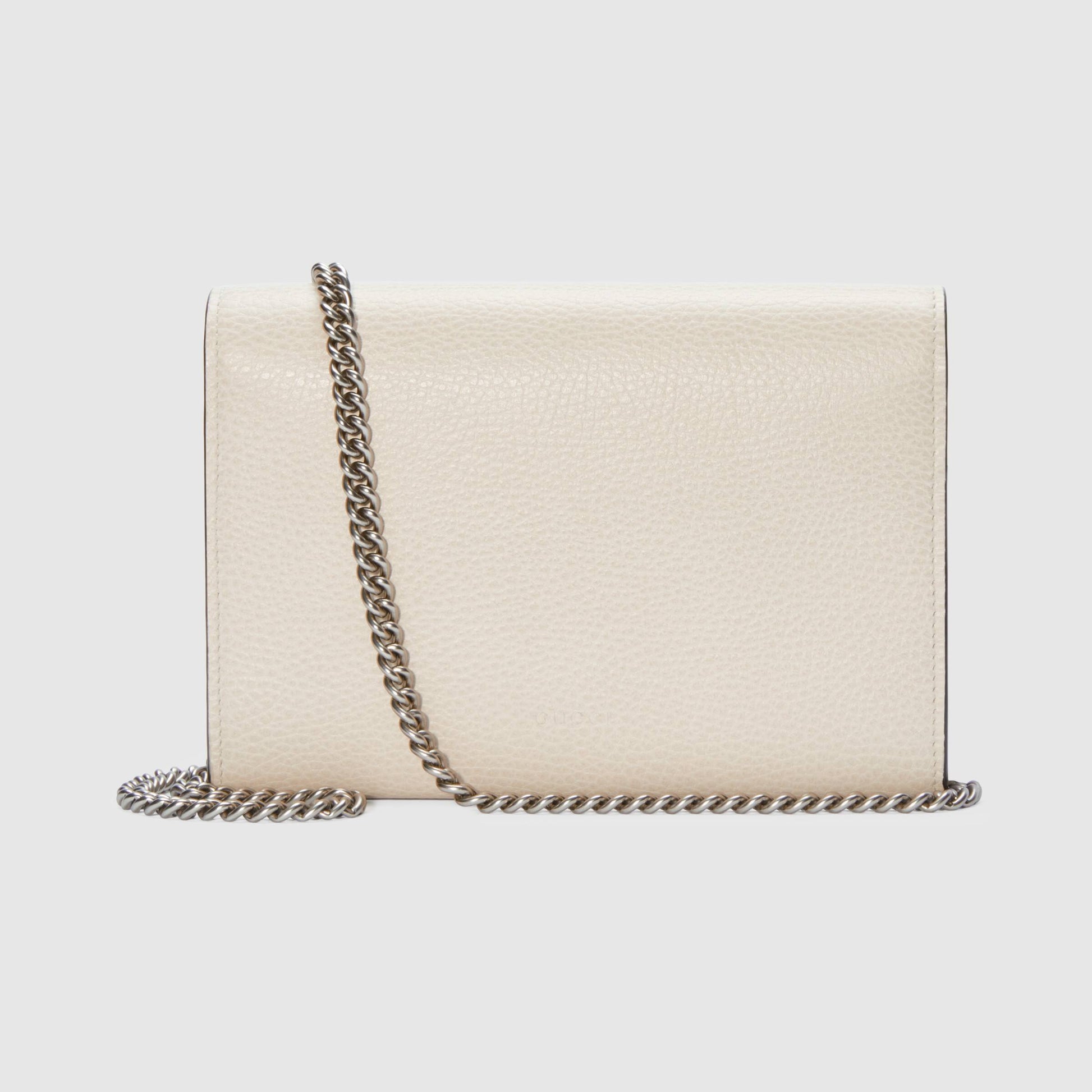Gucci Monogram Chain Leather Crossbody