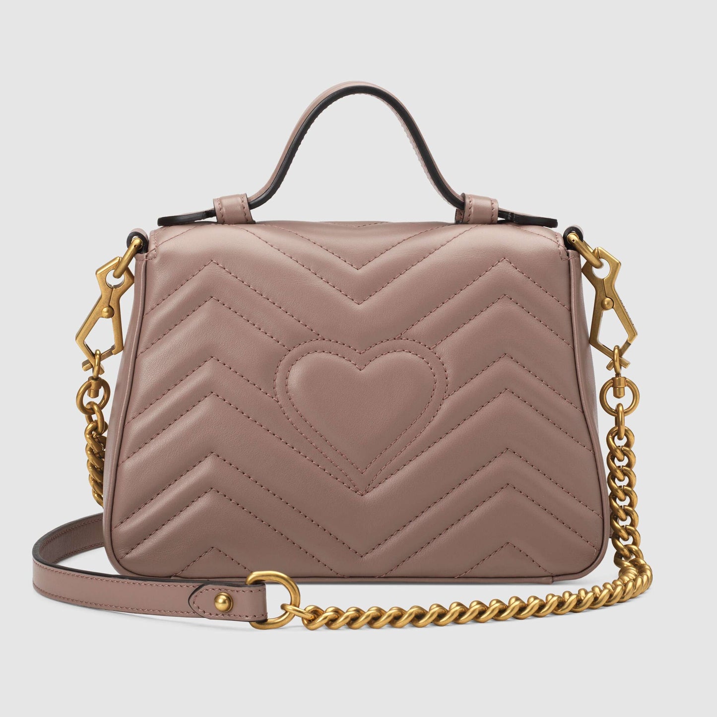 Gucci Monogram Chain Leather Crossbody