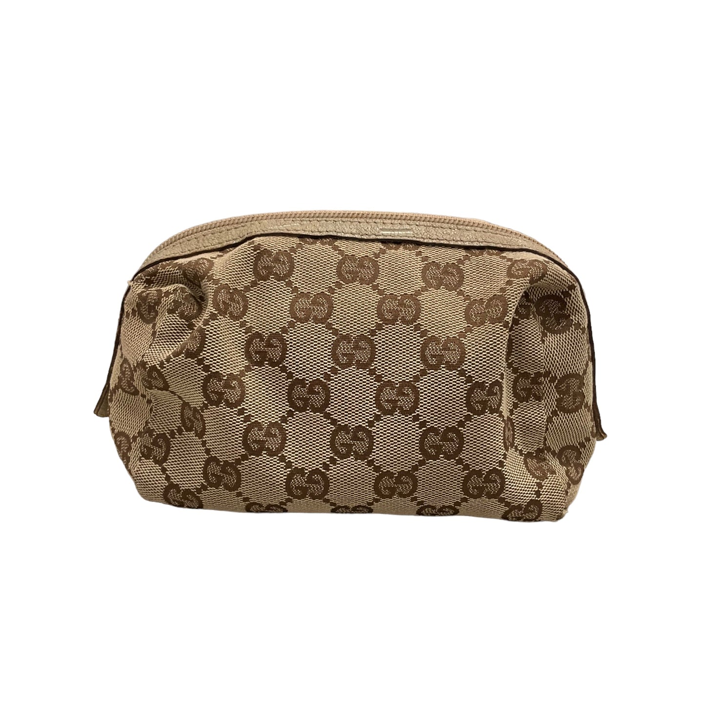 Gucci Leather Canvas Clutch Style 1