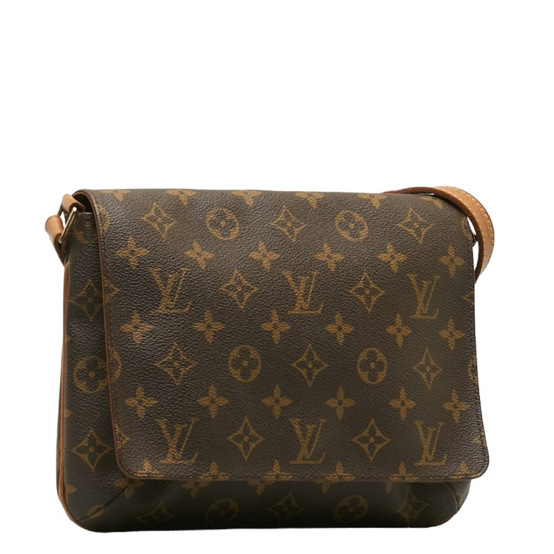 Louis Vuitton Monogram Tango Short Shoulder Bag Brown PVC Leather Louis Vuitton