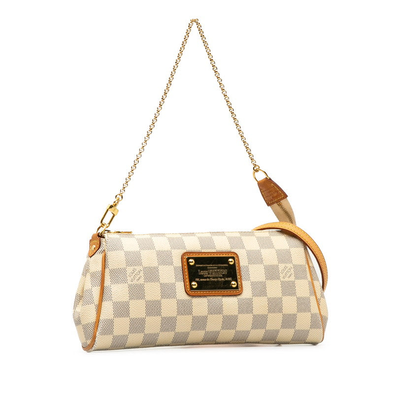 Louis Vuitton Damier Azur Eva Chain Shoulder Bag