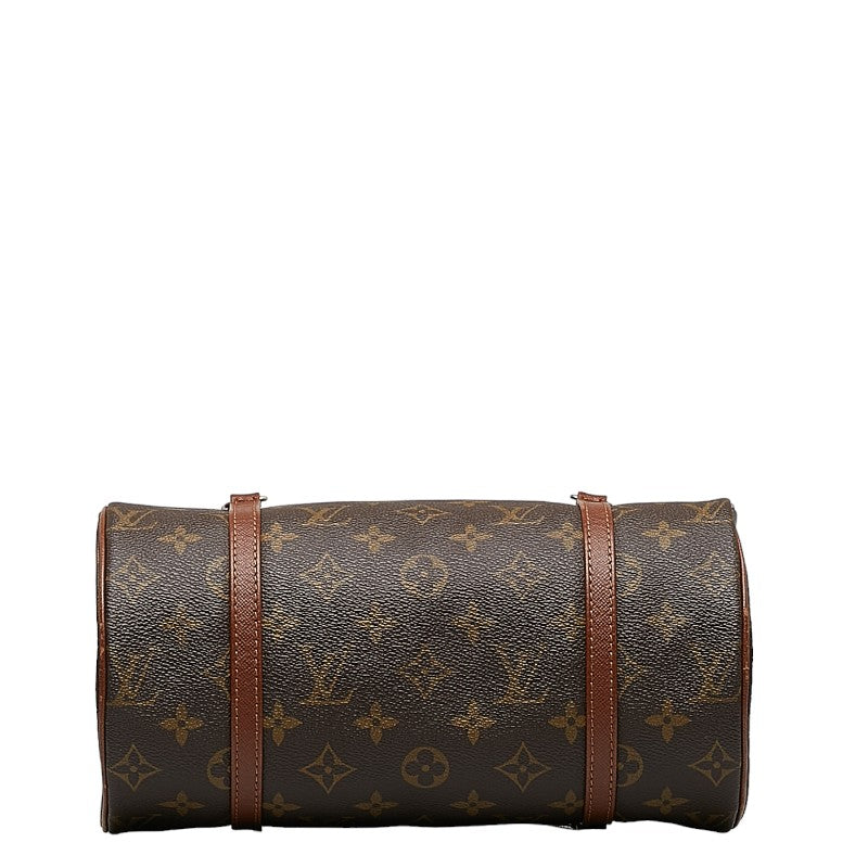 Louis Vuitton Monogram Papillon 26 (Old) Handbag Brown PVC Leather Louis Vuitton