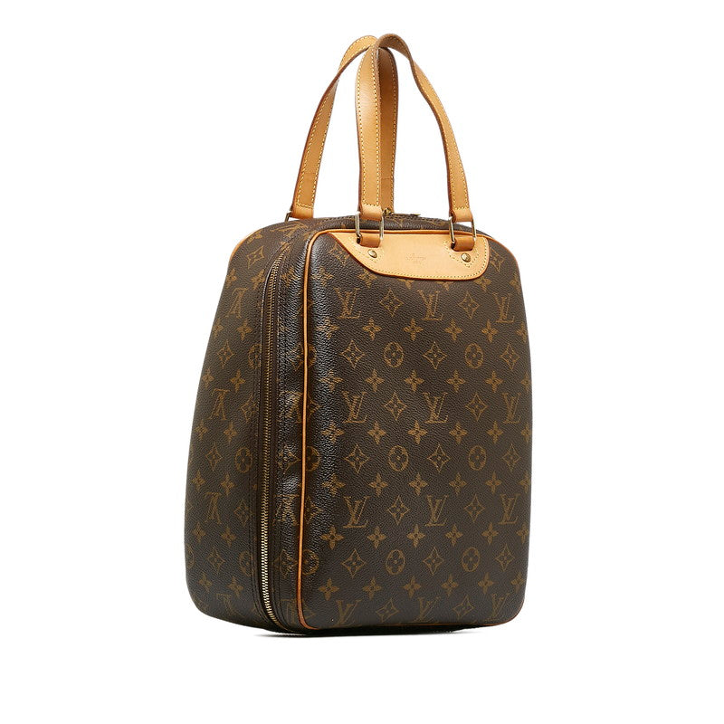 Louis Vuitton Monogram Exercise Handbag Brown PVC Leather Louis Vuitton