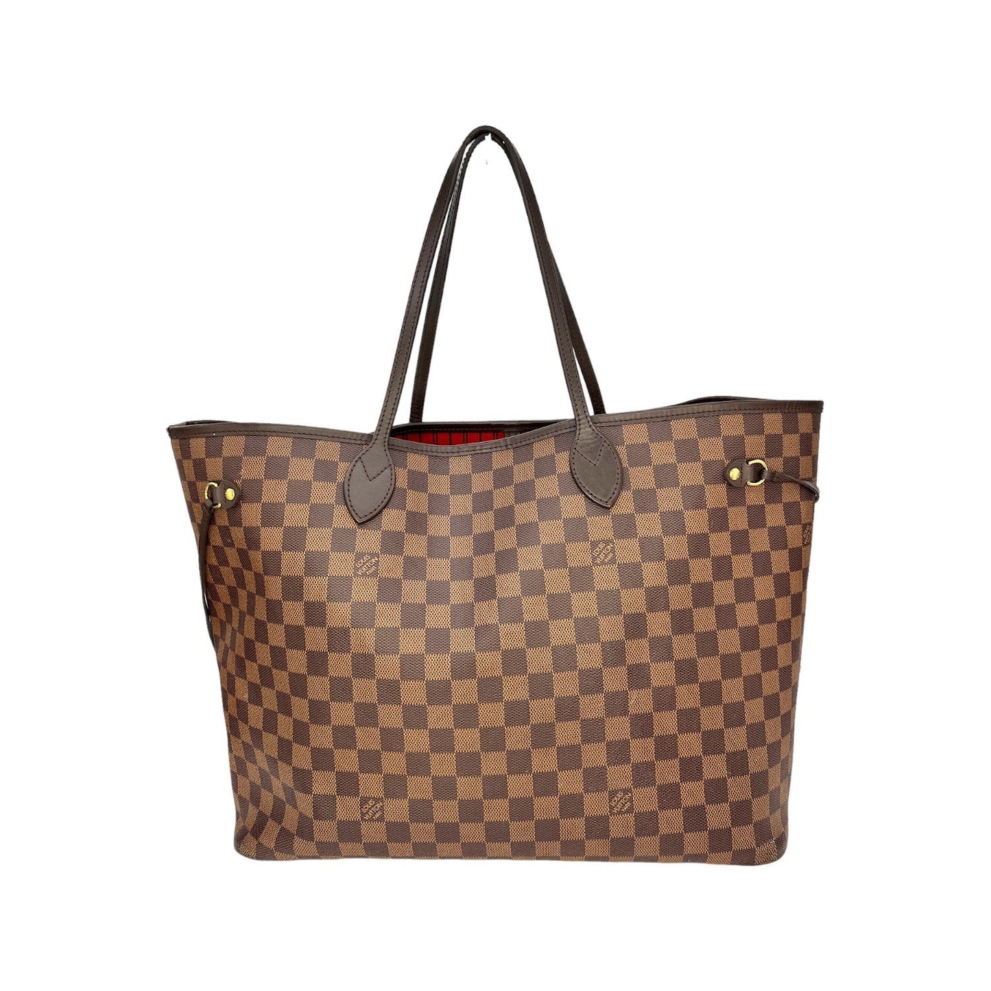 Louis Vuitton Damier Ebene Neverfull GM w/ Pouch Tote