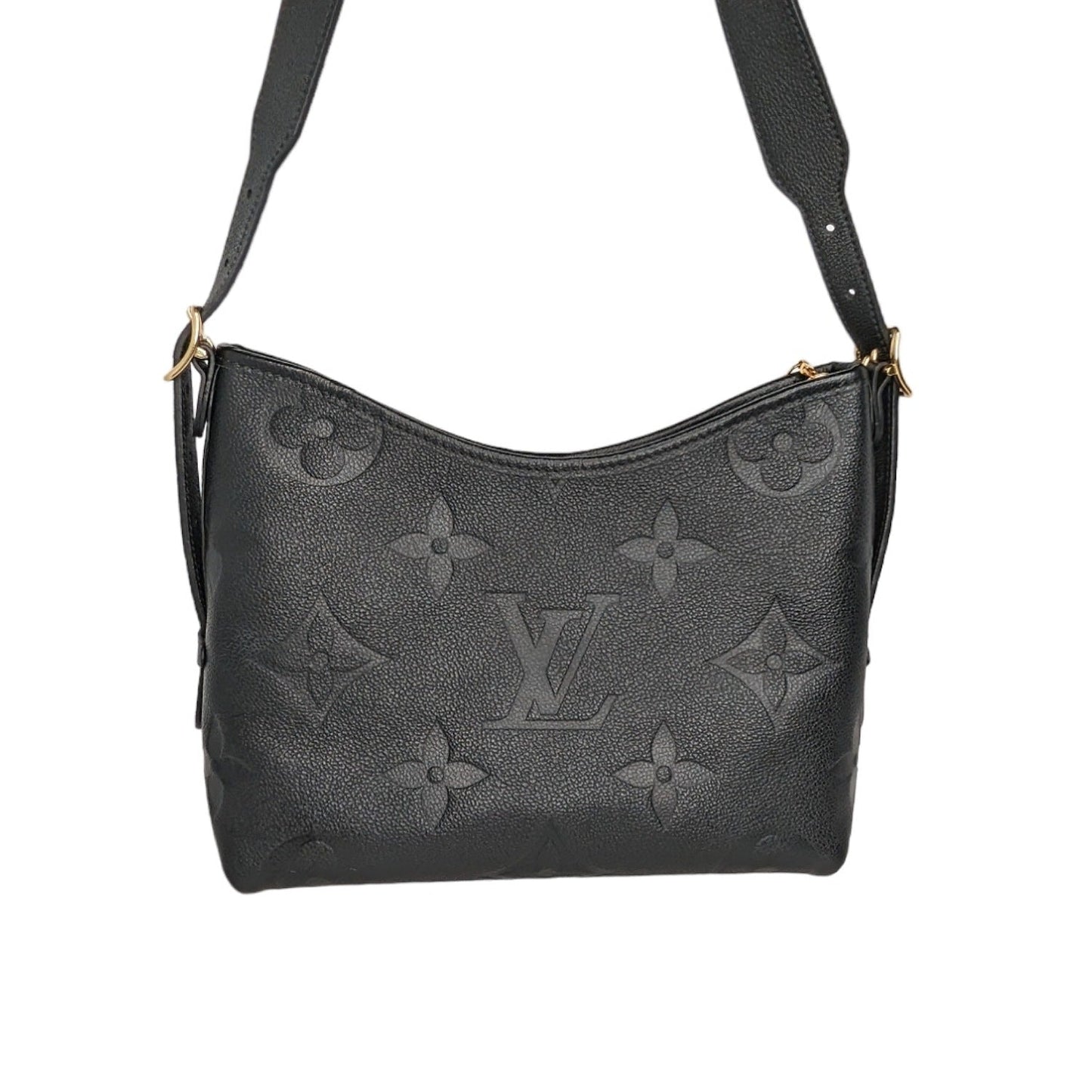 Louis Vuitton Monogram Empreinte Leather CarryAll PM Hobo Shoulder Bag