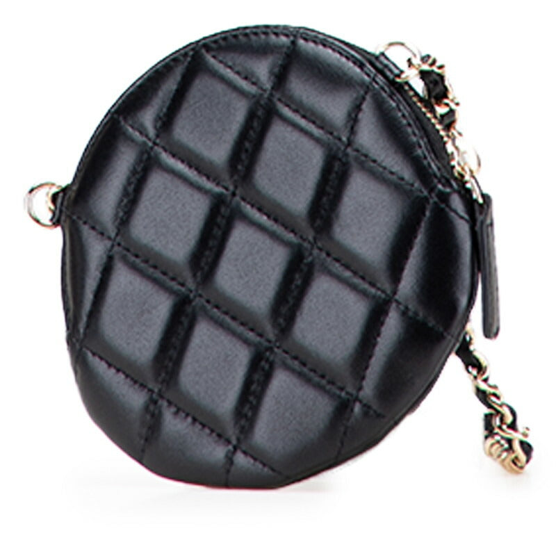 Chanel Camellia Lambskin Shoulder Bag
