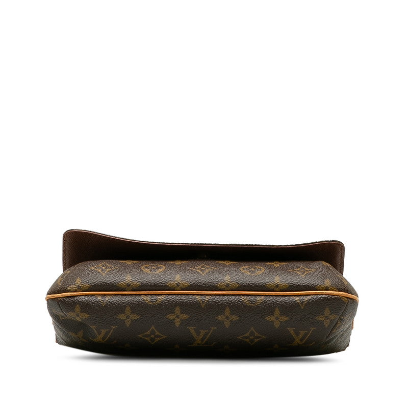 Louis Vuitton Monogram Mtte Tango Short Shoulder Bag Brown